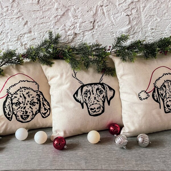 Holiday Pillow Cover Etsy