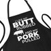 Apron for Men, I Like My Butt Rubbed And My Pork Pulled, Funny Apron, BBQ Apron Fathers Day Dad Gift, Apron For Man Funny Gifts For Men 