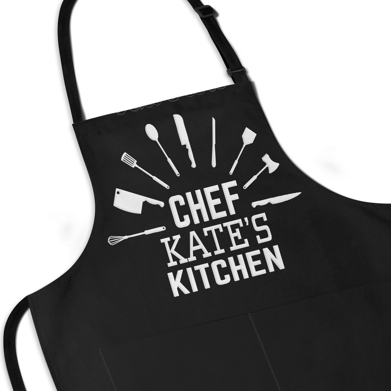 Personalized Apron for Her Custom Womens Apron With Pockets Etsy