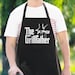 Grillfather Apron For Men, The Godfather Parody Apron, Funny Grill Gift for Cooking Guys, Gift for Dad for Fathers Day, Movie Gifts For Him 