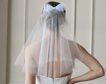 Double Layer Bow Veil