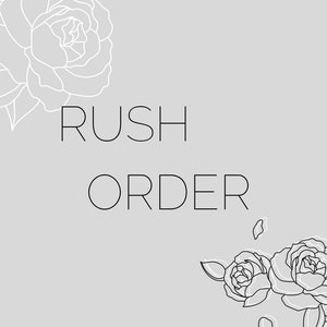 Rush Order for Veils and Gloves