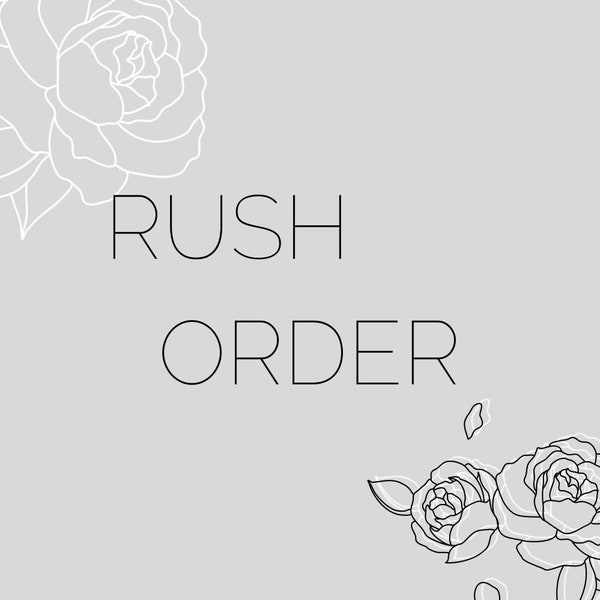 Rush Order for Veils and Gloves