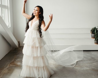 Bridal Wings, Detachable Floor Length Wedding Wings