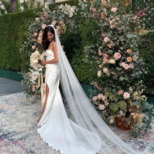 Soft Wedding Veil, English Net Veil
