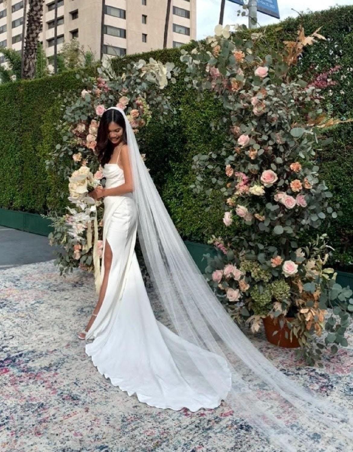 Soft Wedding Veil, English Net Veil - Etsy