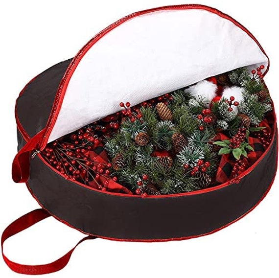 31 Bags Christmas 2022 Ram® Large Christmas Wreath Storage Bag Waterproof Xmas | Etsy New Zealand