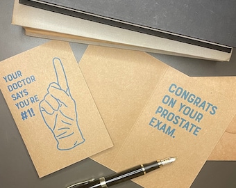 Your Doctor Thinks You Are Number One, Prostate Exam