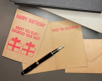 Happy Birthday From Your Divorced Mom, More Presents