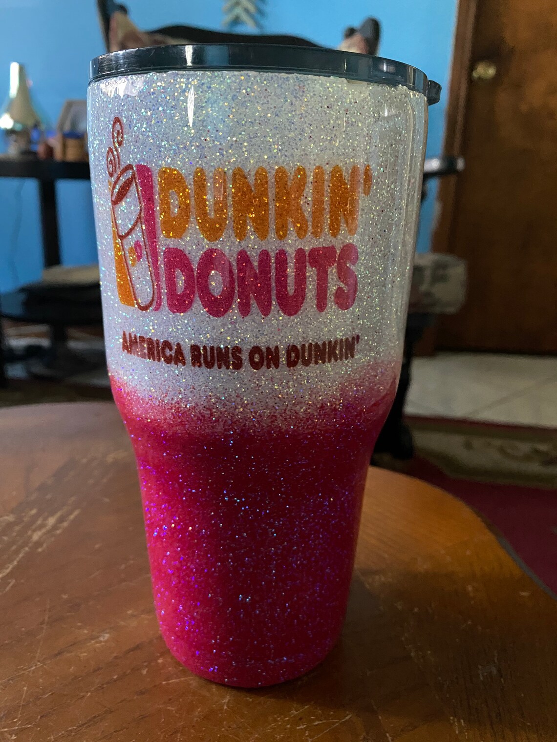 Dunkin Donuts tumbler Etsy