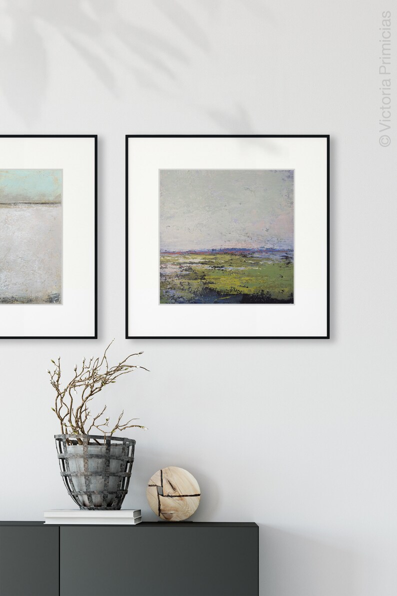 Digital Prints Download for Above Bed Abstract Landscape - Etsy