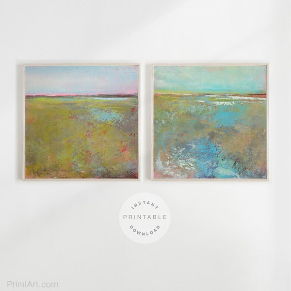 Diptych Wall Art Printable Etsy