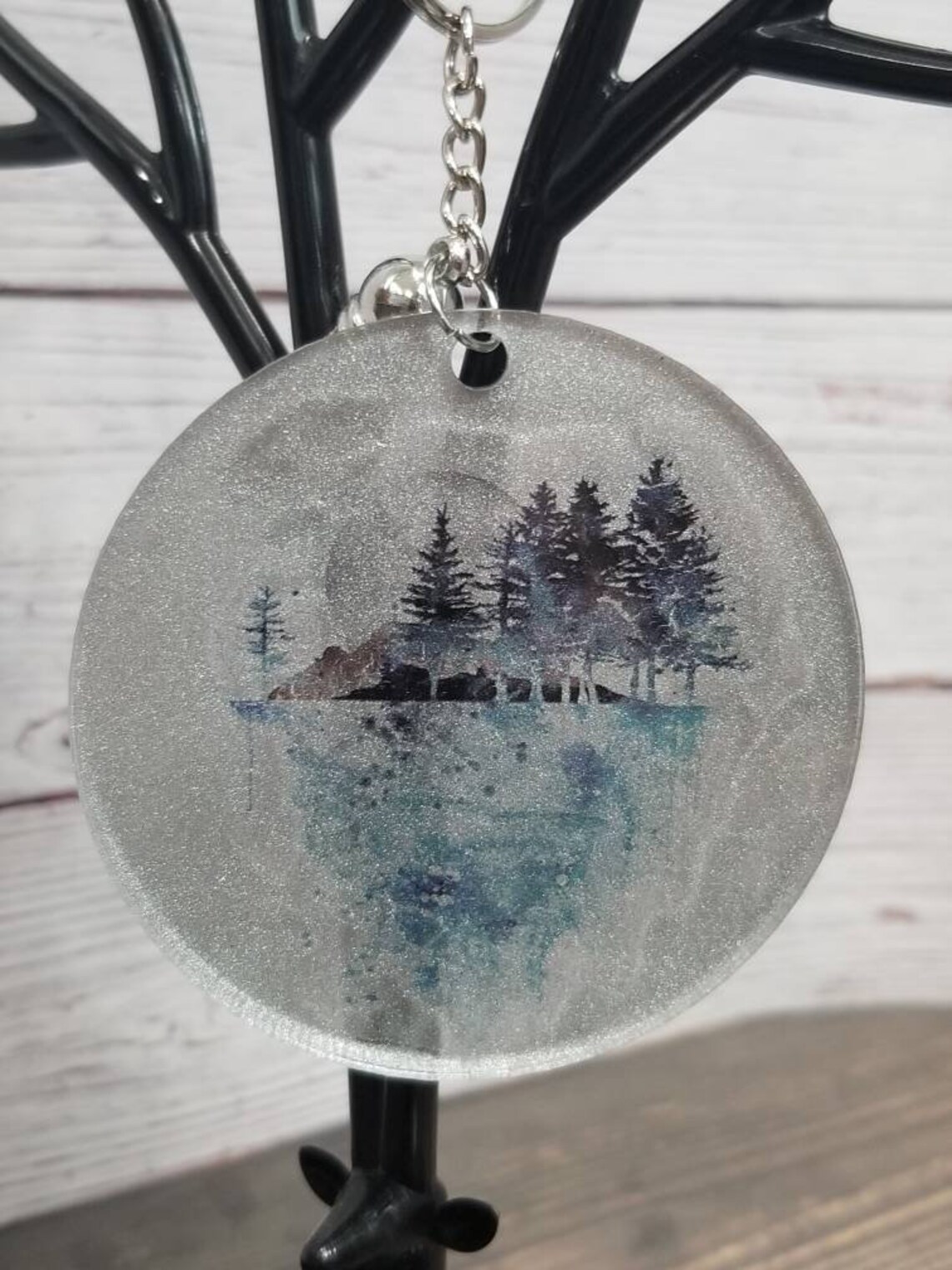 Handmade Keychain Keychain Nature Keychain Keyring Marble Etsy UK