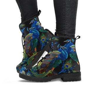 Black ankle boots peacocks store