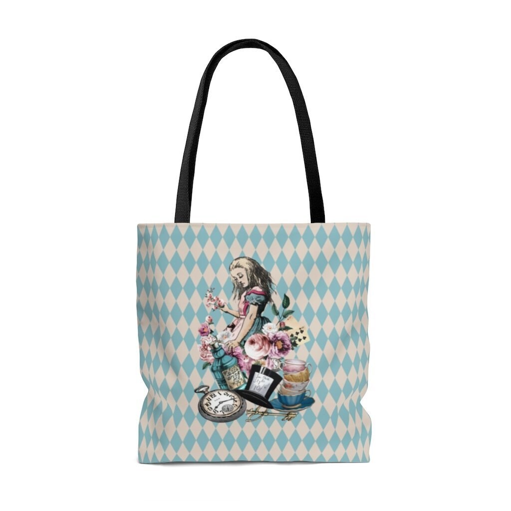 Custom Clutch Purse - Alice in Wonderland Gift #42 Colorful