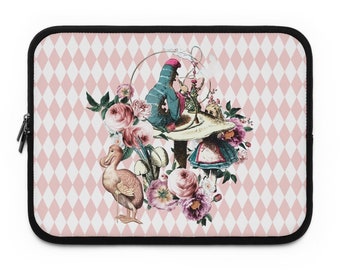 Laptop Sleeve-Alice in Wonderland Gifts 41 Colorful Series, Custom Laptop Sleeve, Laptop Cover, Laptop Accessories, Available in 4 Sizes