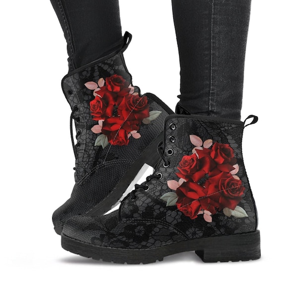 Cute combat booties discount