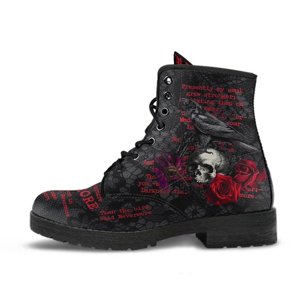 Gothic Lace Boots - Etsy