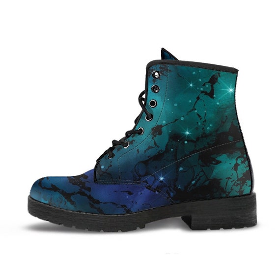 Society6 ケース blue boots by Tatiana-teni Doc Martens 1460 Pascal Blue Tie Dye Leather Lace Up Boots