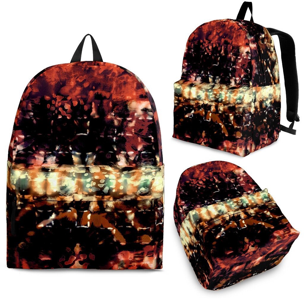 Custom Backpack Tie Dye Design 114 3 Optional Sizes Etsy