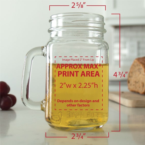 Promo Small Color Mason Jars (8 Oz.), Drinkware & Barware