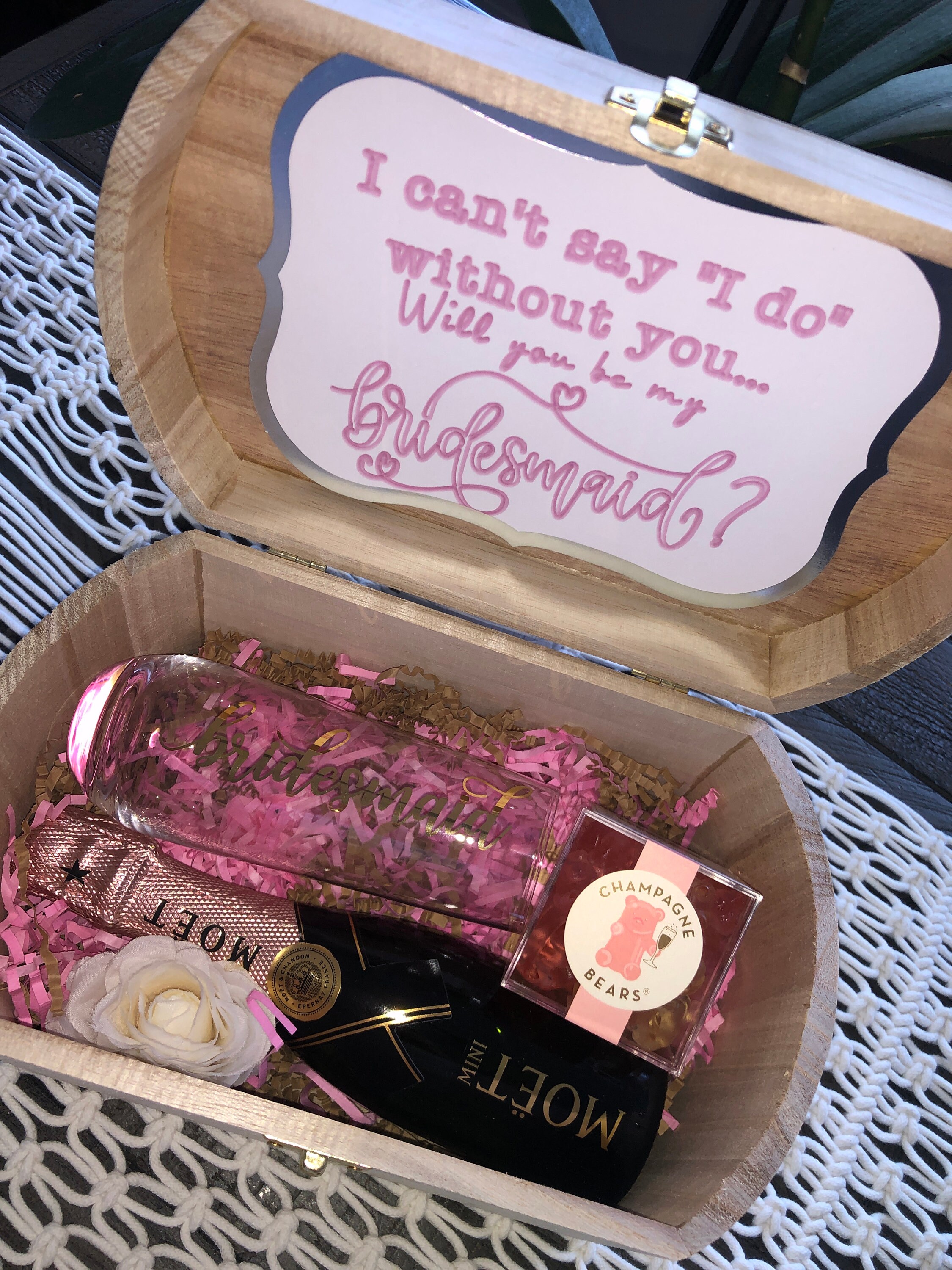 Bridesmaid Proposal Gift Basket and Boxes Etsy
