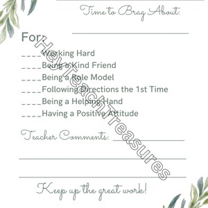 Positive Behavior Acknowledgement for Students