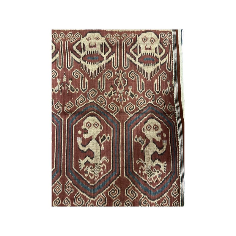Unique Motif old Pua Kumbu Handmade/weaving Rug/carpet/ceremony Cloth ...