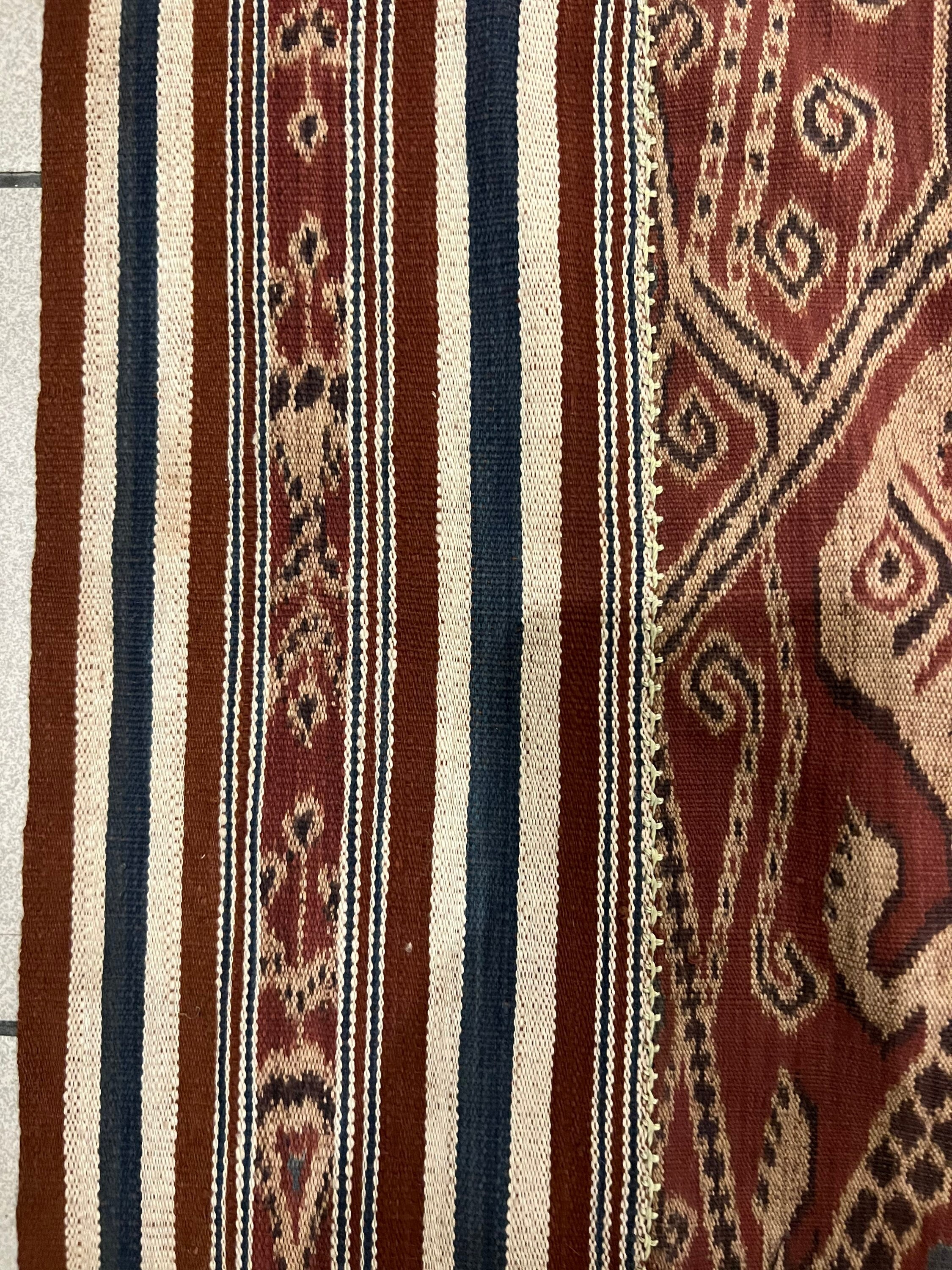 Unique Motif old Pua Kumbu Handmade/weaving Rug/carpet/ceremony Cloth ...