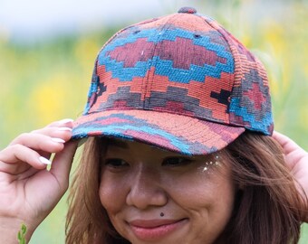 Boho Trucker Hat: Cotton Summer Cap