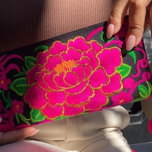 Cartera Boho / Cartera de Mujer / Cartera con Monedero / Cartera RFID / Regalo para Ella / Cartera de Moda para Mujer / Cartera con Cremallera / Cartera