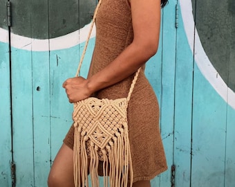 Boho bag/hippie bag/festival bag /crochet bag/ cross body bag/ bag/ Macramé bag/ hobo bag/ women’s bag/ everyday  bag/ gift for her/ Women’s