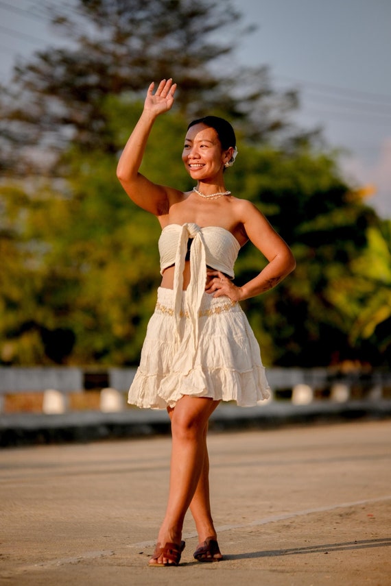 Cotton Gauze Skirt Long Skirt Maxi Skirt Long Boho Skirt