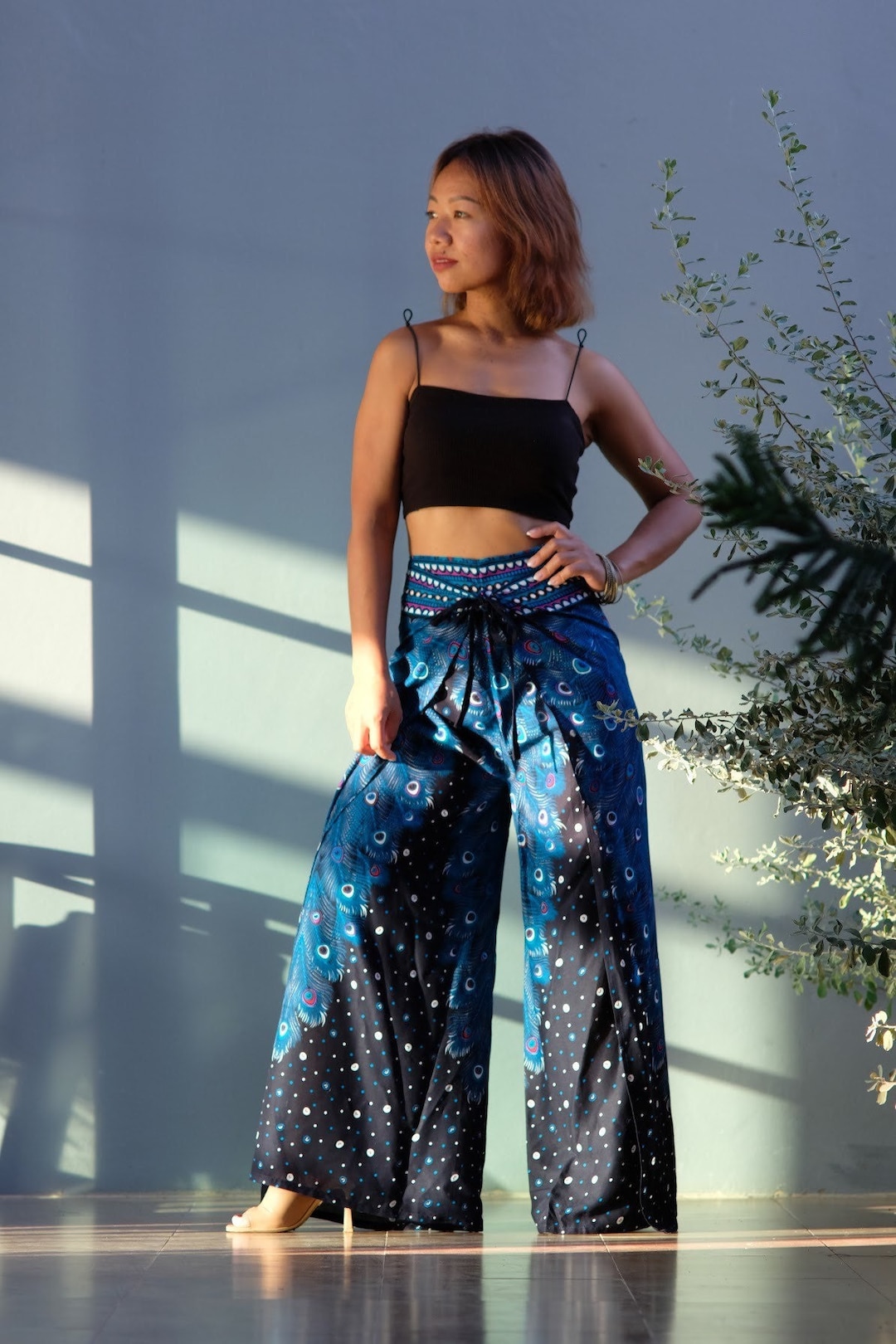 Yoga Pants/ Baggy Pants / Waist Lag Pants / Hippie Pants/ Palazzo Pants