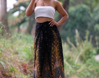 Festival Style | Boho Cotton Palazzo Pants | Open Leg Pants | Summer Outfits |