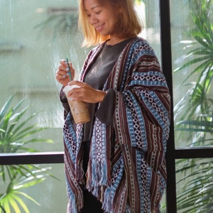 Mans Festival Poncho/ Mens Hippie Poncho / Women’s Ponchos/ Mans Rave Poncho/ Winter Mans Fashion / Women's Poncho Outfits /Mens Tribla