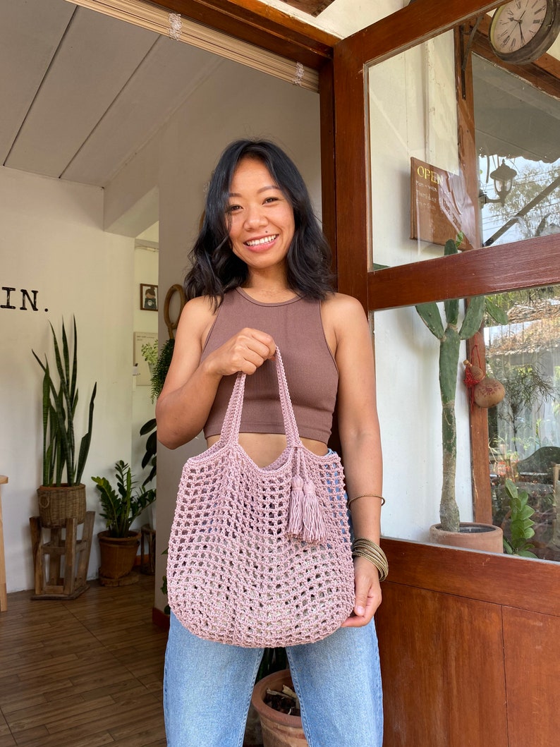 Hippie Bag// Boho Bag// Hobo Bag//vintage Boho Bag// Crochet Etsy