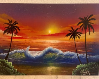 Sunset Spray Paint Etsy