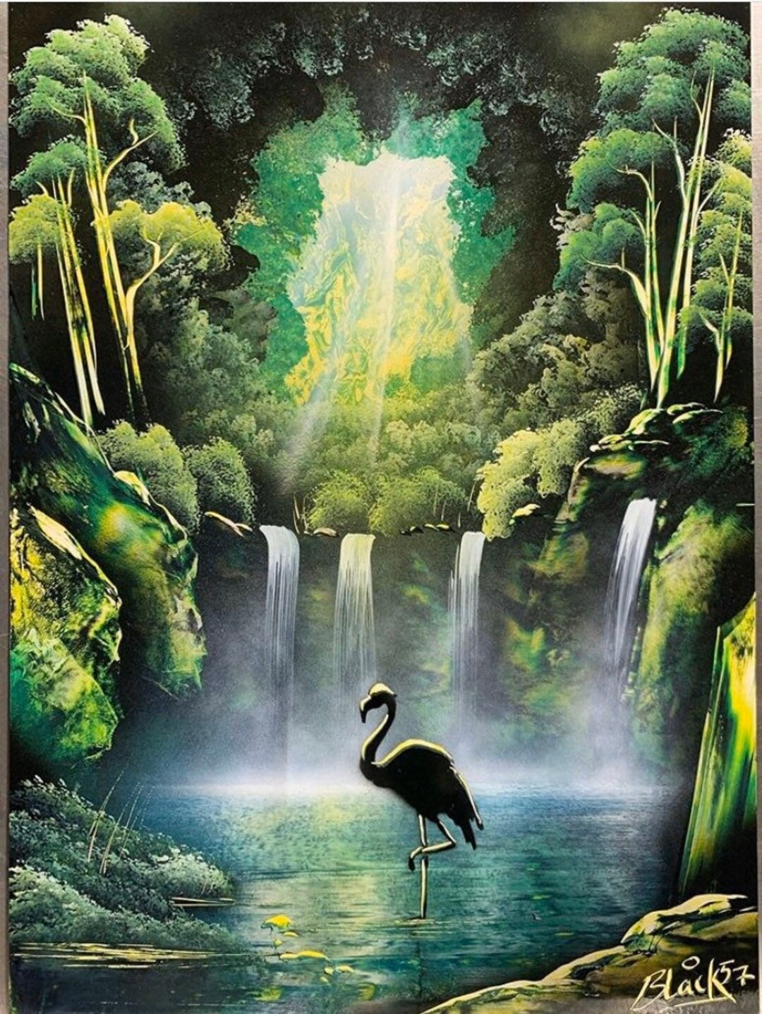 Flamingo - Spray Paint Art - Etsy