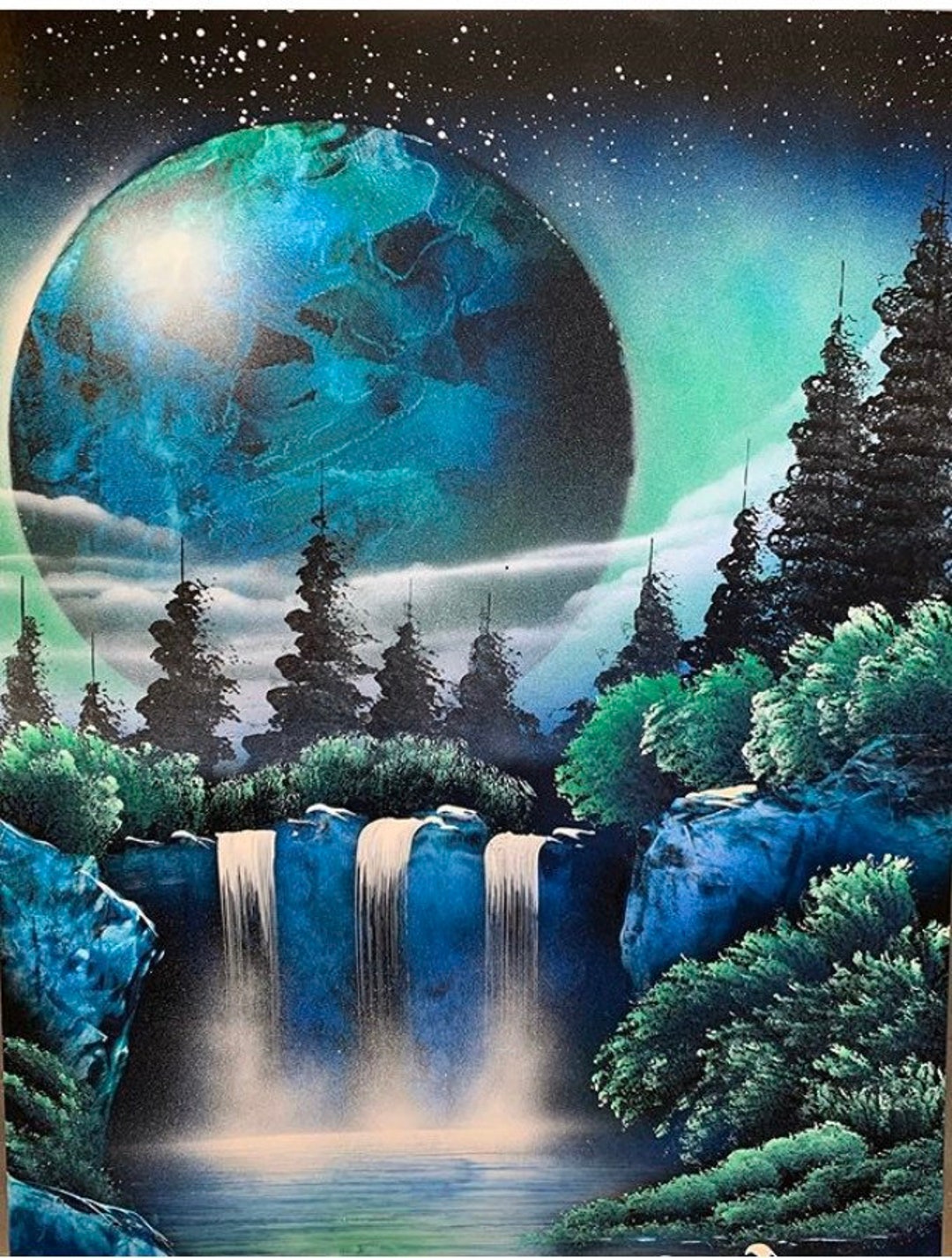 Spray Paint Poster Board