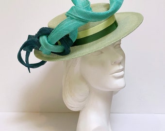 Water Waves Boater Hat