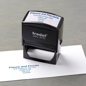 Custom Pre Inked Stamps || Logo Stamp || Packaging Stamp with your logo || Self inking stamp || Personalized Address Stamp