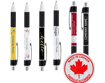 Stylos d&#39;affaires personnalisés en vrac || Commande de texte personnalisé || Matériel marketing Outils d&#39;écriture Fournitures de bureau || Stylos à bille personnalisés
