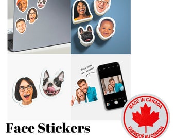 Custom Face Stickers || Logo Face Stickers || Packaging Face Stickers with your logo || QR code Face Stickers || Personalized Face Stickers