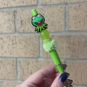 KERMIT the Frog and MISS PIGGY Inspired Pens // Kermit Pen // Miss ...
