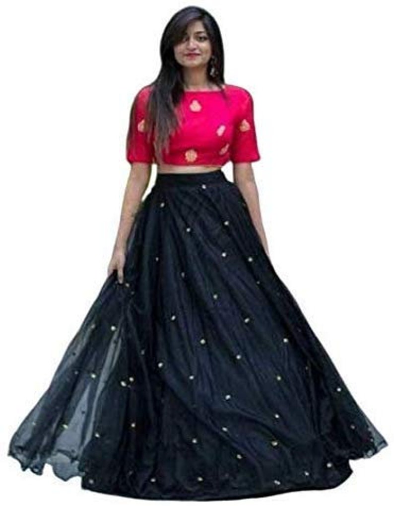 Indian Lehenga Party Wear Lehenga Embroidered Lehenga Party Wear Lehenga Ghagra Choli, Traditional Lehenga Net