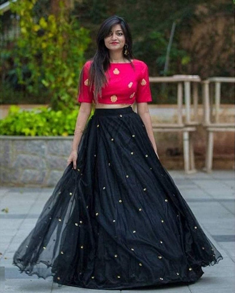 Indian Lehenga Party Wear Lehenga Embroidered Lehenga Party Wear Lehenga Ghagra Choli, Traditional Lehenga Net