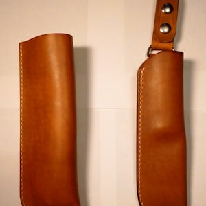 Matching leather sheaths
