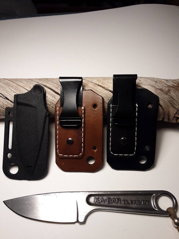 Ka-bar Wrench Knife Backing/carrier With Metal Carry Clip 
