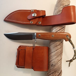 2pc Leather Set for the HESS OUTDOORSMAN 